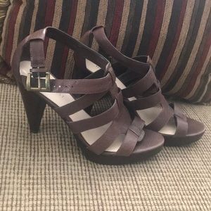 Nine West platform heels sandals